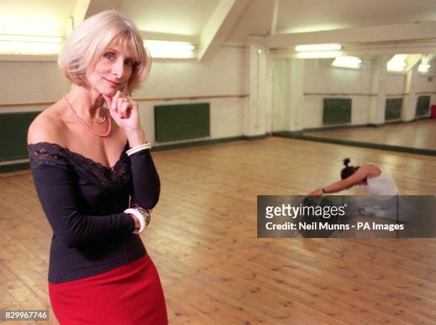 Former Pans People dancer and choreographer Dee Dee Wilde, now 51, in the Dance Attic Studios which she now runs in Fulham, west London. Ms Wilde...