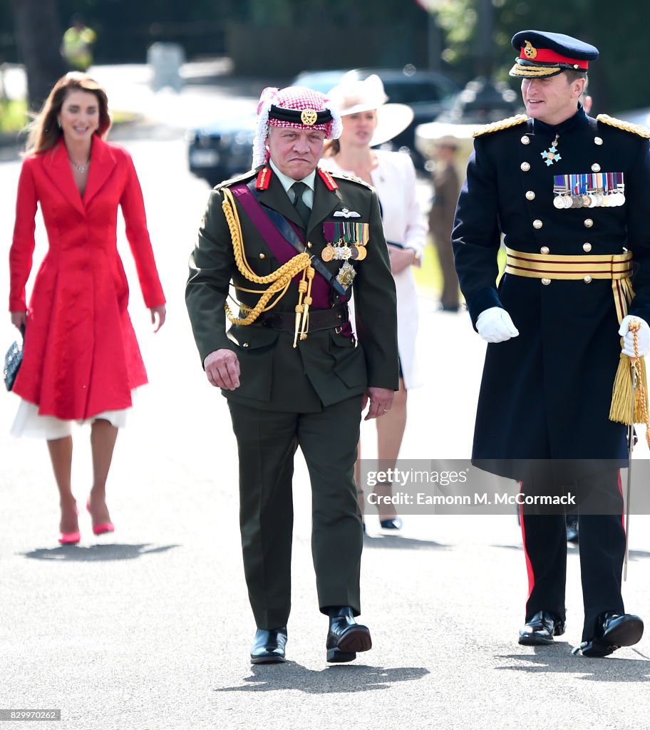 The Sovereign's Parade At Sandhurst