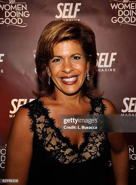 Hoda Kotb attends SELF Magazine's "Women Doing Good Awards" at Top of the Rock on September 24, 2008 in New York City