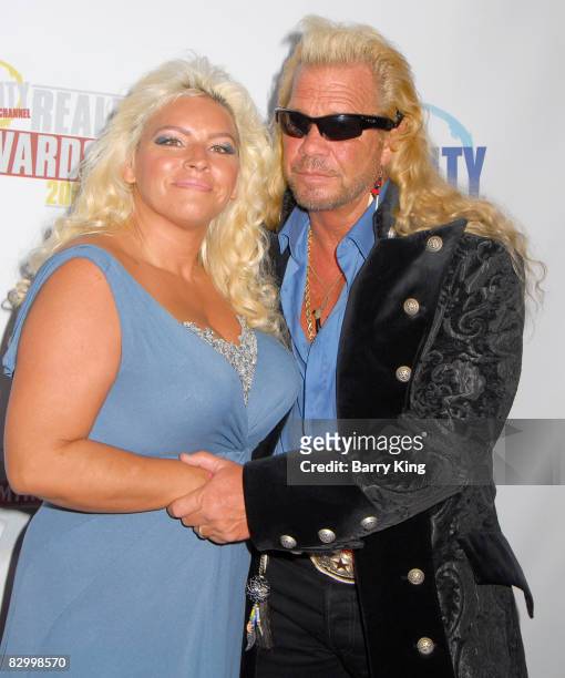Television personalities Beth Chapman and Duane Chapman arrives at the Fox Reality Channel's "Really Awards" held at Avalon Hollywood on September...