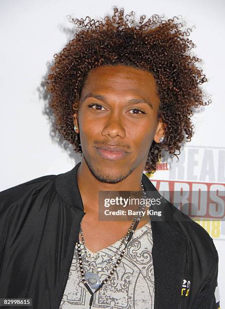 Jesse Lewis arrives at the Fox Reality Channel's "Really Awards" held at Avalon Hollywood on September 24, 2008 in Hollywood, California.