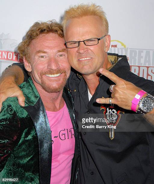Actor Danny Bonaduce and George Gray arrive at the Fox Reality Channel's "Really Awards" held at Avalon Hollywood on September 24, 2008 in Hollywood,...
