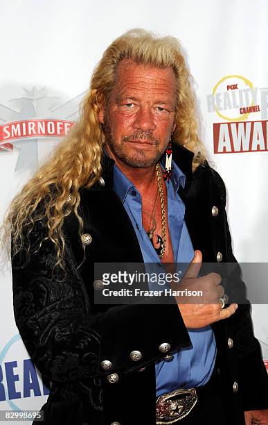 Reality television personality Duane "Dog" Chapman arrives at the Fox Reality Channel Really Awards at the Avalon Hollywood club September 24, 2008...