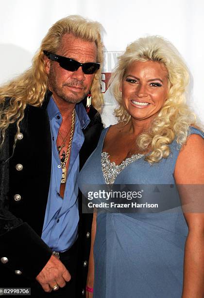 Reality television personality Duane "Dog" Chapman and wife Beth Chapman arrive at the Fox Reality Channel Really Awards at the Avalon Hollywood club...