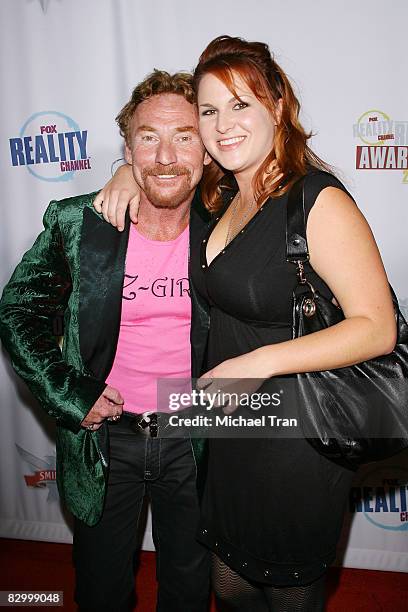 Danny Bonaduce and Amy Railsback arrive at the FOX Reality Channel "Really Awards" held at Avalon Nightclub on September 24, 2008 in Hollywood,...