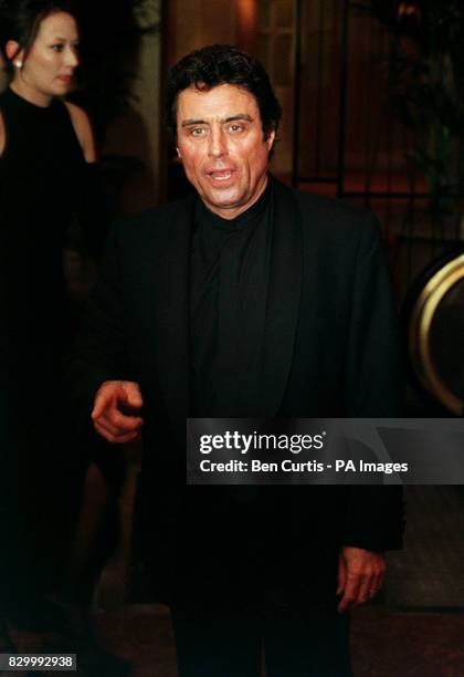 Acote ian McShane attending a celebrity Valentines Ball at the Hilton Hotel, London. * McShane is to return to the West End stage for the first time...