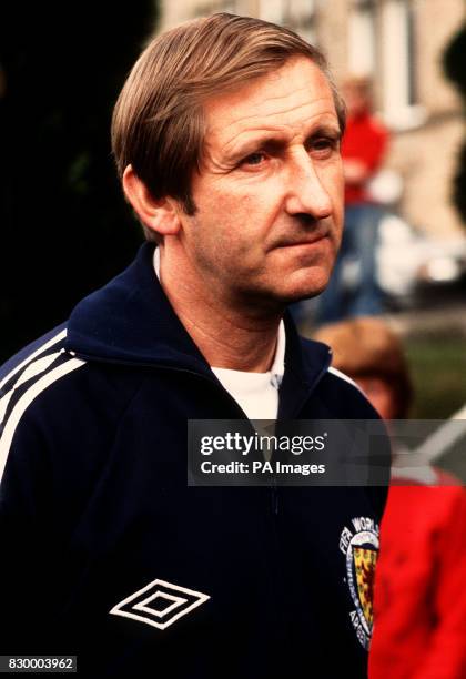 Scotland manager Ally MacLeod during the World Cup 1978. : Scottish football manager Ally Macleod, who has died aged 72 after a long battle with...