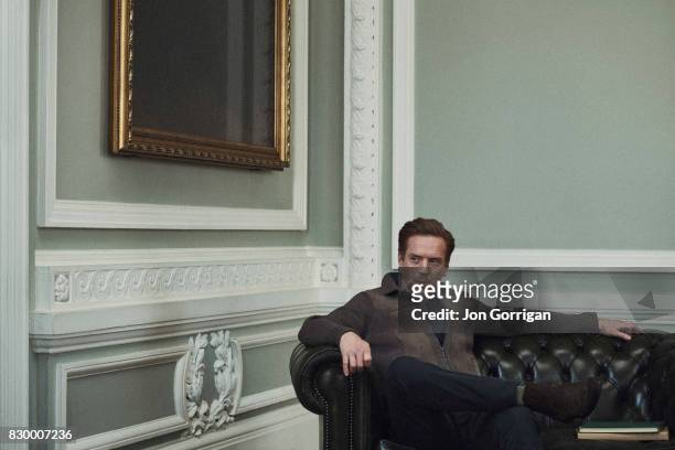 Actor Damian Lewis is photographed for Mr Porter magazine on January 20, 2017 in London, England.