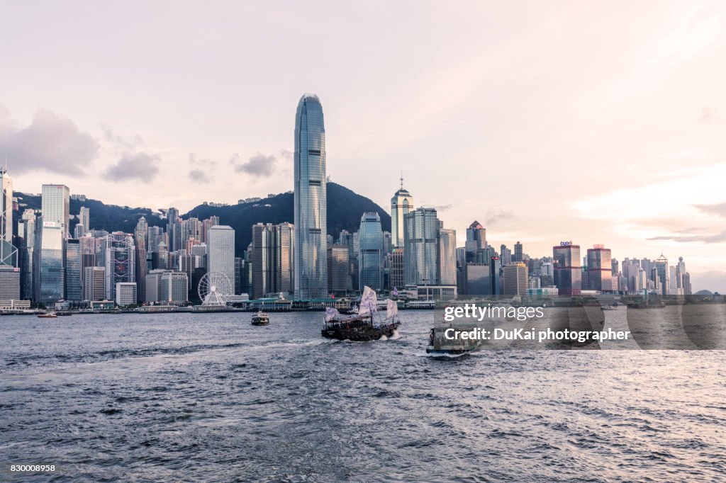 Hong kong Victoria Harbour