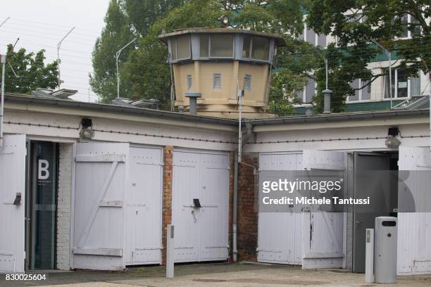 The former prison of the East German, communist-era secret police, or Stasi, at Hohenschoenhausen on August 11, 2017 in Berlin, Germany. The State...