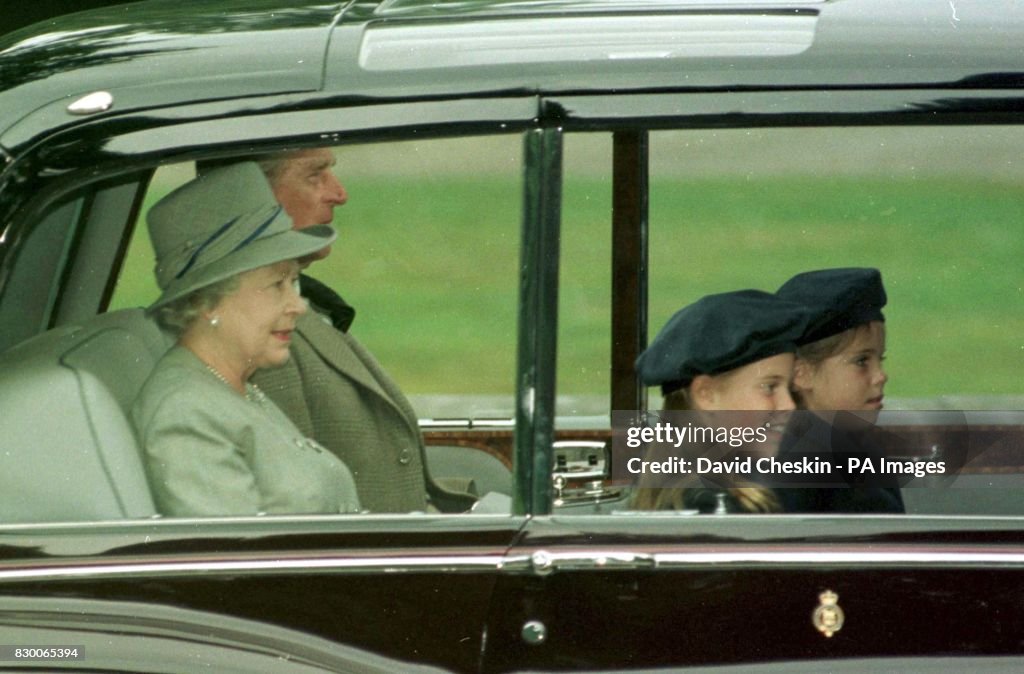 Queen Elizabeth II and Prince Philip in Balmoral