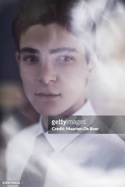 David Mazouz of FOX's 'Gotham' poses for a portrait during the 2017 Summer Television Critics Association Press Tour at The Beverly Hilton Hotel on...