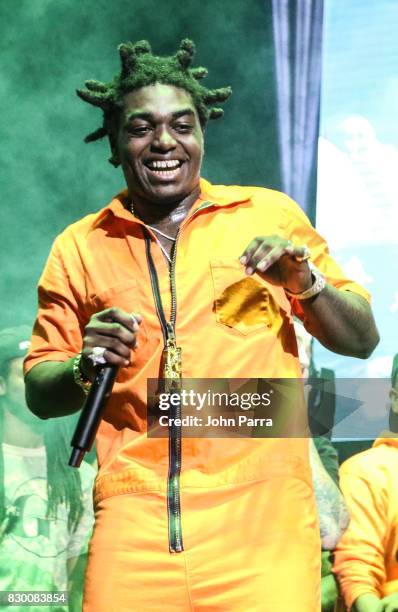 Kodak Black Homecoming Concert at Watsco Center on August 10, 2017 in Miami, Florida.