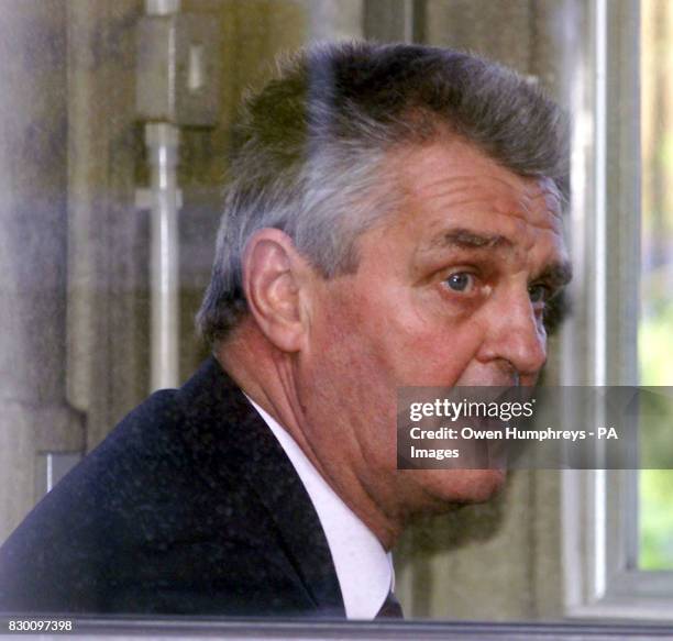 Former Olympic show jumper Harvey Smith at Newcastle Crown Court where Peter Snowden, involved in a long-running business dispute with Mr Smith faced...