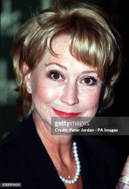 Actress Felicity Kendal at Harrods in London, where she was signing copies of her book 'White Cargo'.