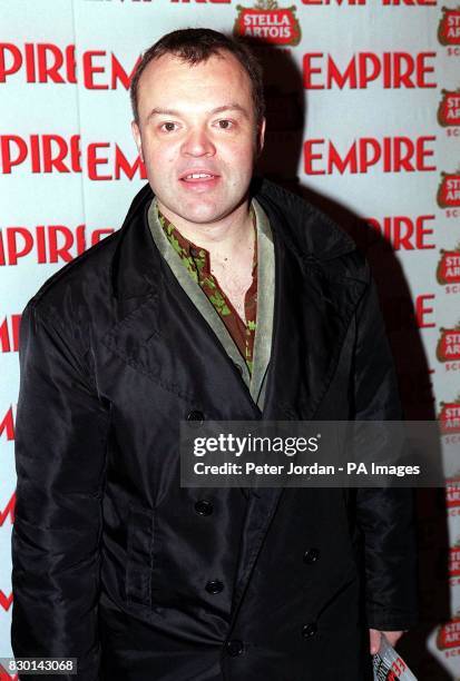 Comic Graham Norton at the Empire Film Awards in London.