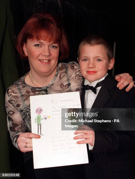 Sarah Freear , one of the mothers to star in a special television commercial after her son Luke successfully entered a competition in which he...