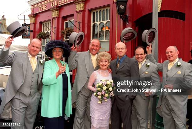 EastEnders wedding/Queen Vic 3, News Photo