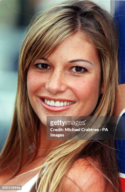 Mimi MacPherson, younger sister of Australian supermodel Elle, at the launch of Fostralia 2000 in London. Brewers Scottish Courage are offering over...