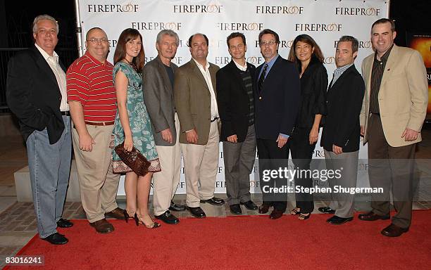 Executive Producer Michael Catt, executive producer Jim McBride, actor Erin Bethea, President of Samuel Goldwyn Films Meyer Gottlieb, Provident's Ben...