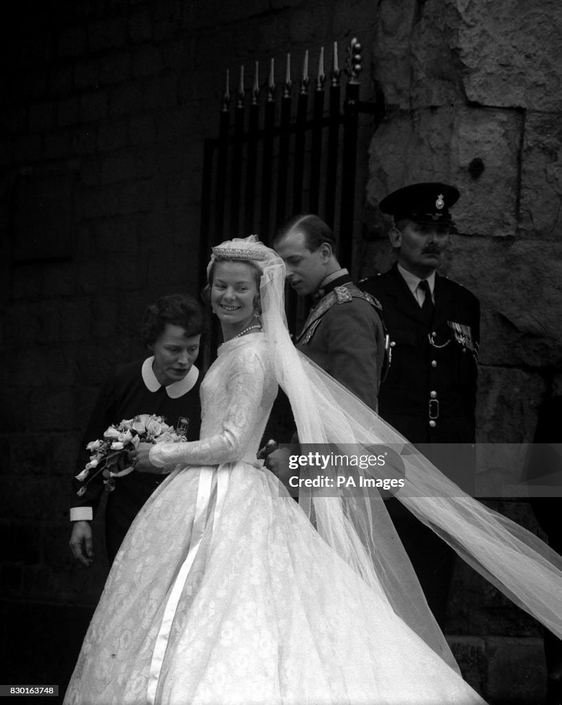 Royalty - Prince Edward, Duke of Kent and Katharine Worsley Wedding - London