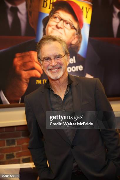 Gary Trudeau attends the Broadway Opening Night Performance for 'Michael Moore on Broadway' at the Belasco Theatre on August 10, 2017 in New York...