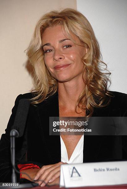 Actress Belen Rueda unveils 'Los Girasoles Ciegos' as the spanish movie to represent Spain at the 2009 Oscars on September 26, 2008 in Madrid, Spain.