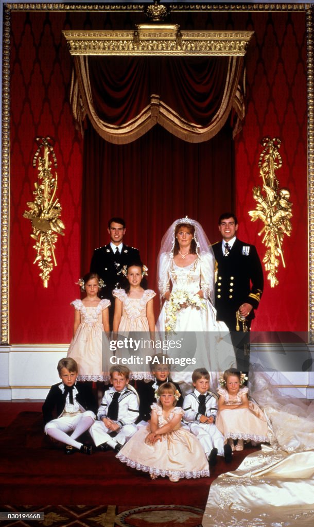 Royalty - Duke and Duchess of York Wedding - Westminster Abbey
