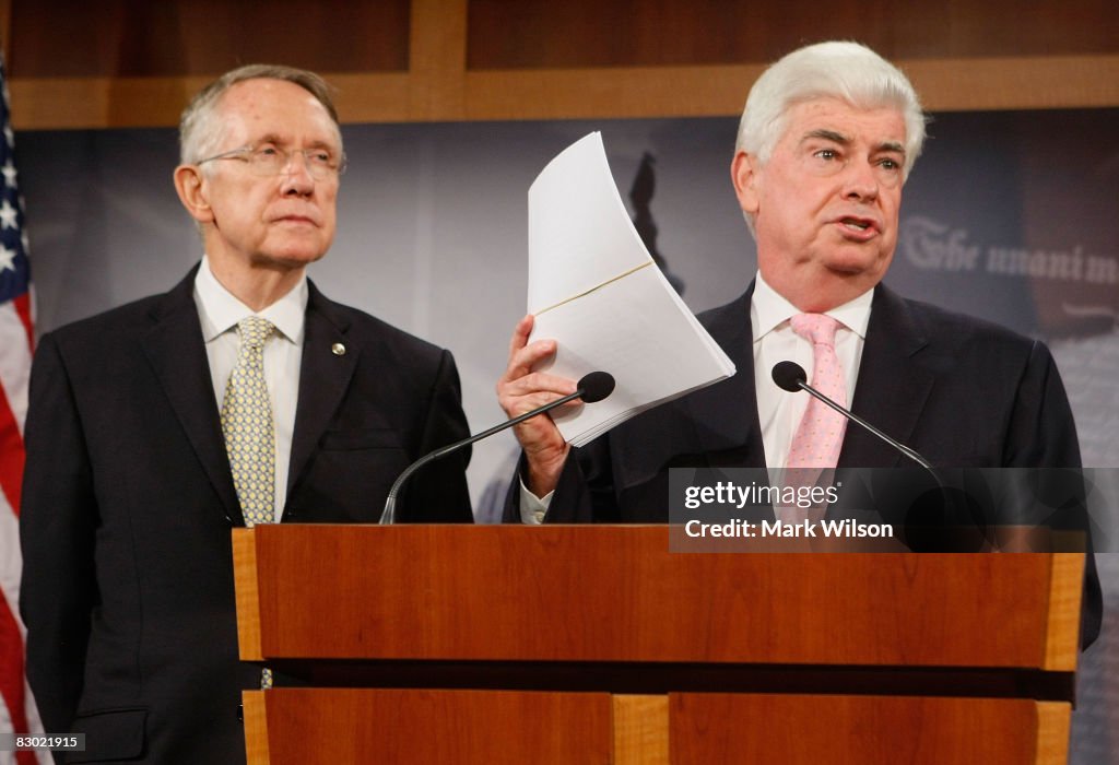 Congress Races To Hammer Out Deal For Bailout Legislation