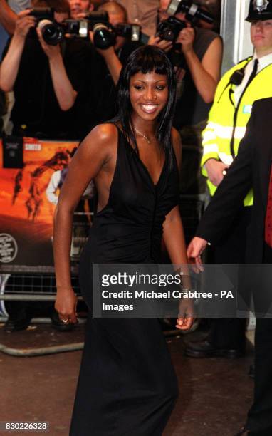 Shaznay from the pop group All Saints attends the UK film premiere of Wild Wild West, at the Odeon West End Cinema, Leicester Square, London.