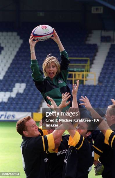 Presenter Julia Carling is set to change her surname for the duration of the Rugby Union World Cup. She will be known instead as Julia Heineken as...