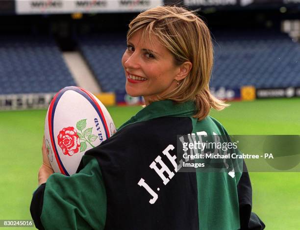Presenter Julia Carling is set to change her surname for the duration of the Rugby Union World Cup. She will be known instead as Julia Heineken as...