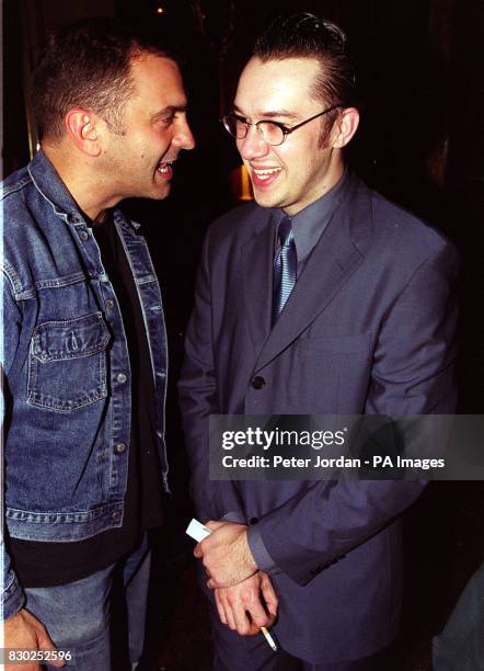 Mark Lamarr at the premiere of the BBC2 documentary "Westway To The World" in Notting Hill in London. The film is about the career of The Clash, who...