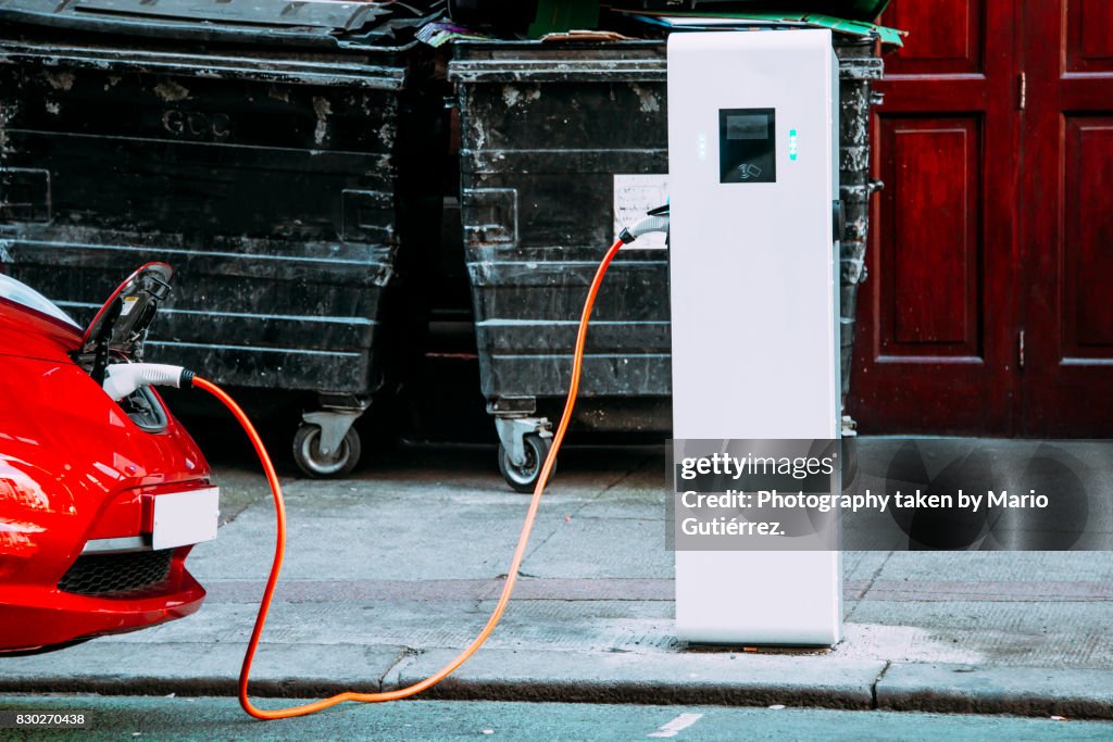 Charging an electric car