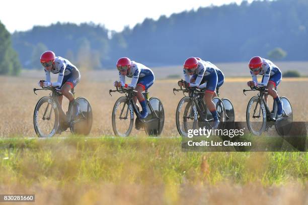 10th Open de Suede Vargarda 2017 / Women TTT Team Cervelo-Bigla Pro Cycling / Ashleigh MOOLMAN / Lotta LEPISTO / Cecilie Uttrup LUDWIG / Lisa KLEIN /...