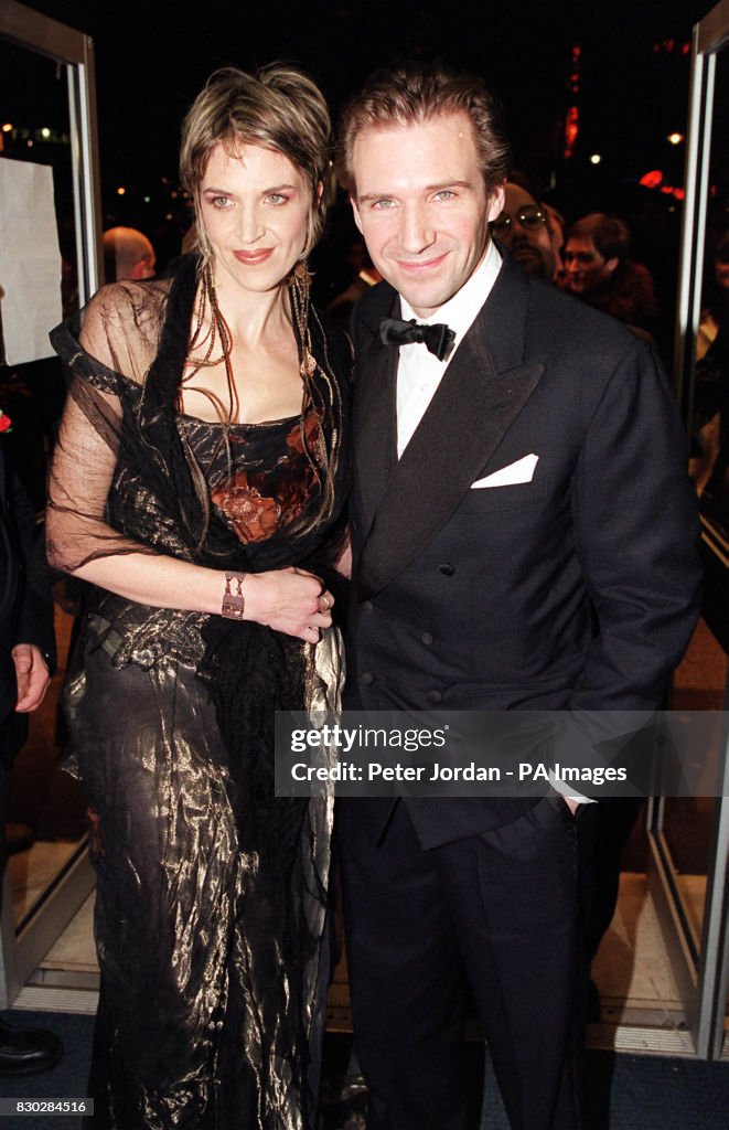 Director Martha Fiennes and her brother Actor Ralph Fiennes arrive at