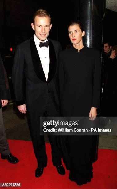 Prince and Princess Kyril of Saxe-Cobourg arriving for the premiere of the film The Cherry Orchard, at the Curzon Mayfair cinema, London.