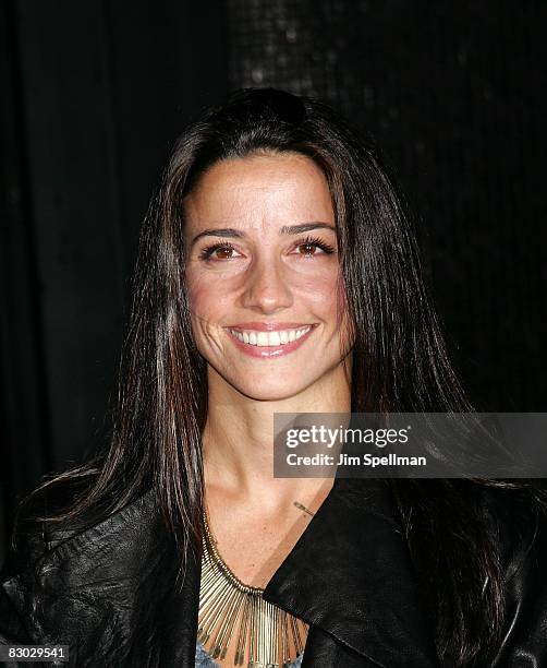 Designer Shoshanna Lonstein attends the Cinema Society and Lancome screening of "Rachel Getting Married" at the Landmark Sunshine Theater on...