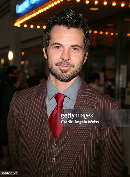 Actor Jeff Parise arrives to the Premiere of "Callback: The Unmaking of Bloodstain" on September 26, 2008 in Los Angeles, California.