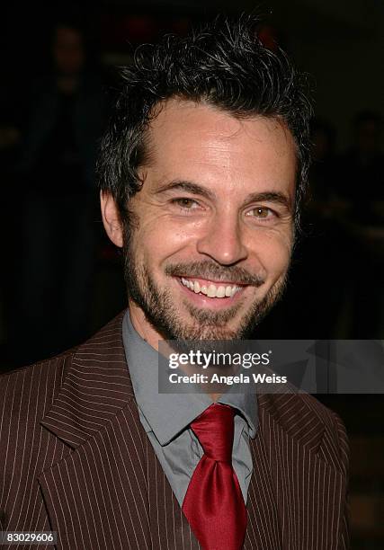 Actor Jeff Parise arrives to the Premiere of "Callback: The Unmaking of Bloodstain" on September 26, 2008 in Los Angeles, California.