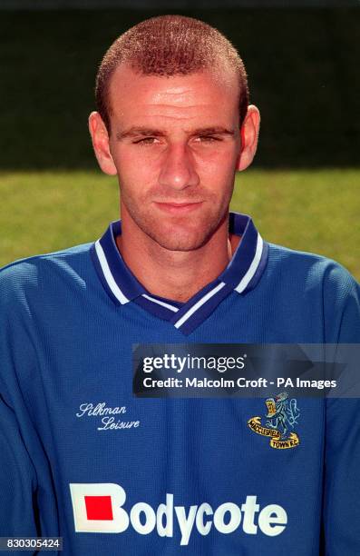 Simon Davies of Macclesfield Town Football Club.