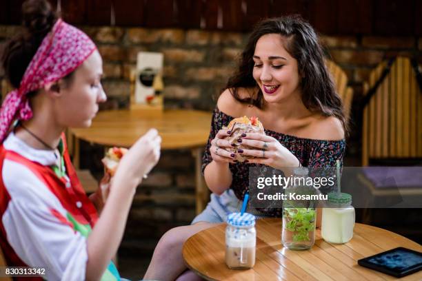 love at first bite, tempting at first sight - thin mint stock pictures, royalty-free photos & images