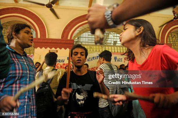 Jadavpur University students are protesting outside the Vice-Chancellors office, for more than 30 hours against certain provisions of the West Bengal...