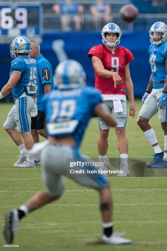 NFL: AUG 11 Colts Training Camp