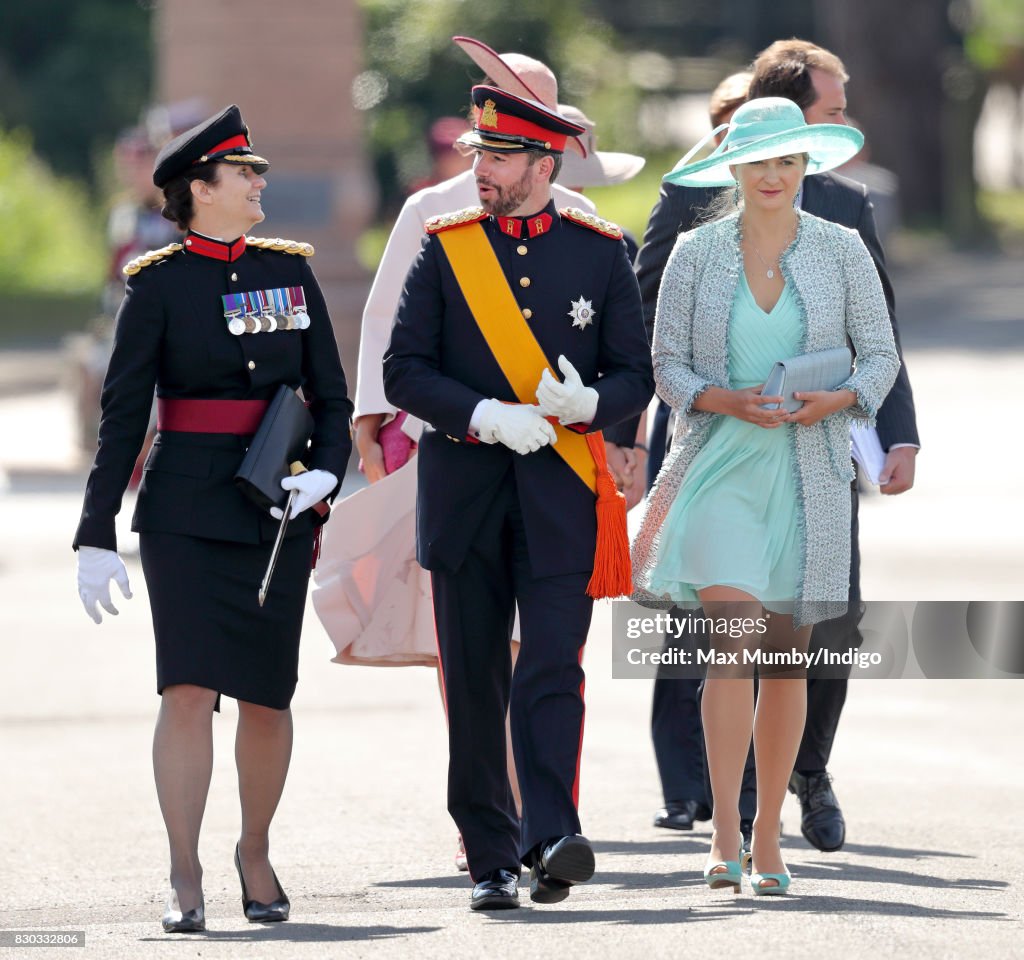 The Sovereign's Parade At Sandhurst