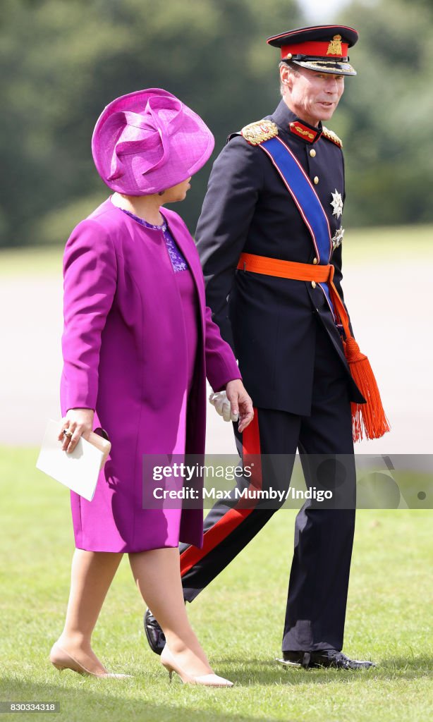 The Sovereign's Parade At Sandhurst