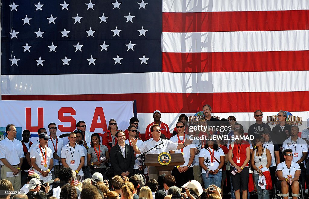 California Governor Arnold Schwarzenegge