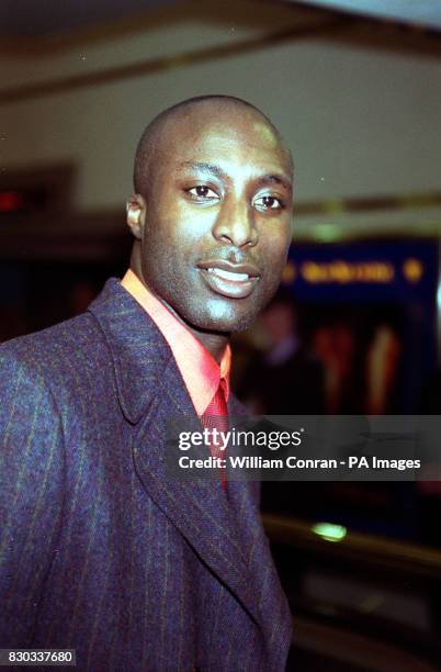 Fashion designer Ozwald Boateng arriving at the celebrity screening of the film The Hurricane, at the Warner Village Cinema in London's Leicester...