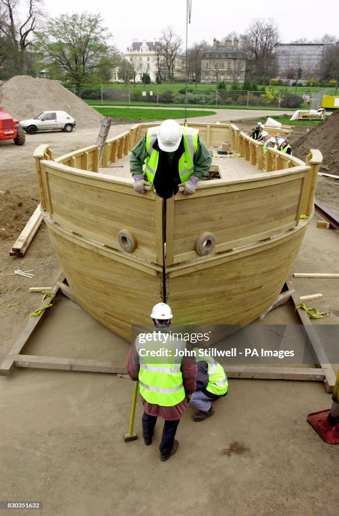 Diana memorial garden ship