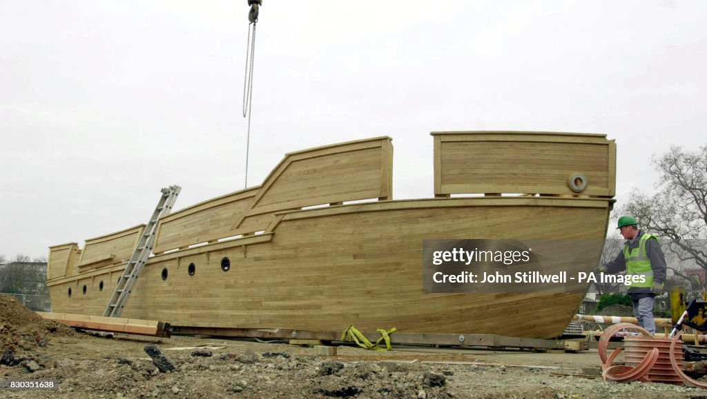 Diana memorial garden ship